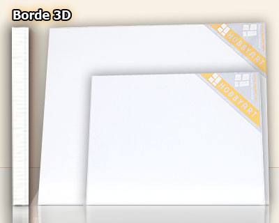 Lienzo Algod�n - Borde en 3D - 70 x 50 cm.