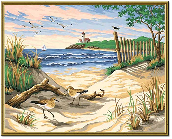 Pintar por N�meros - Bella Playa Salvaje
