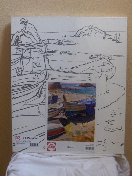 Lienzo - Barcas 46 x 55 cm.