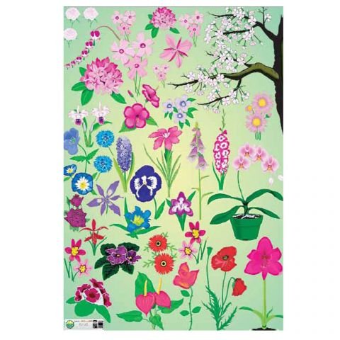 Papel Decoupage - Flores Variadas