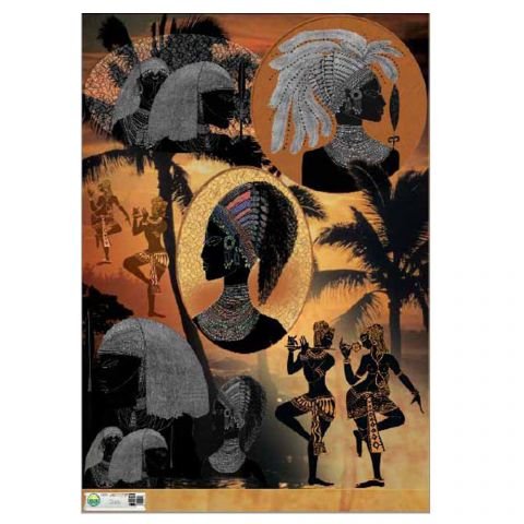 Papel Decoupage - Kenya