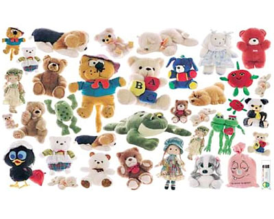 Papel Decoupage - Peluches