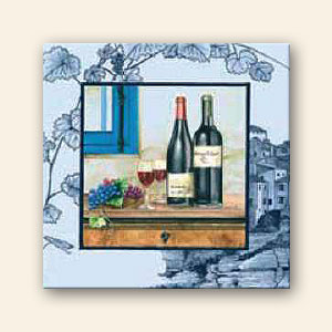 Servilletas - Botellas de vino (20 Servilletas)