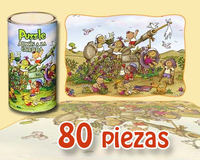 Puzzle Ondulado - Adios a la Guerra