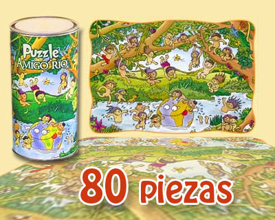 Puzzle Ondulado - Amigo R�o