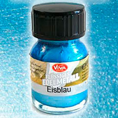 Pintura Metalizada frasco 25 ml. - Azul claro