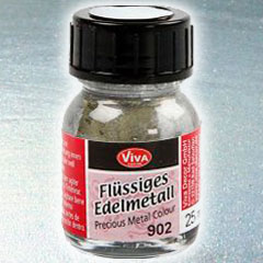 Pintura Metalizada frasco 25 ml. - Plata