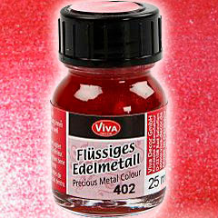 Pintura Metalizada frasco 25 ml. - Rojo Oscuro